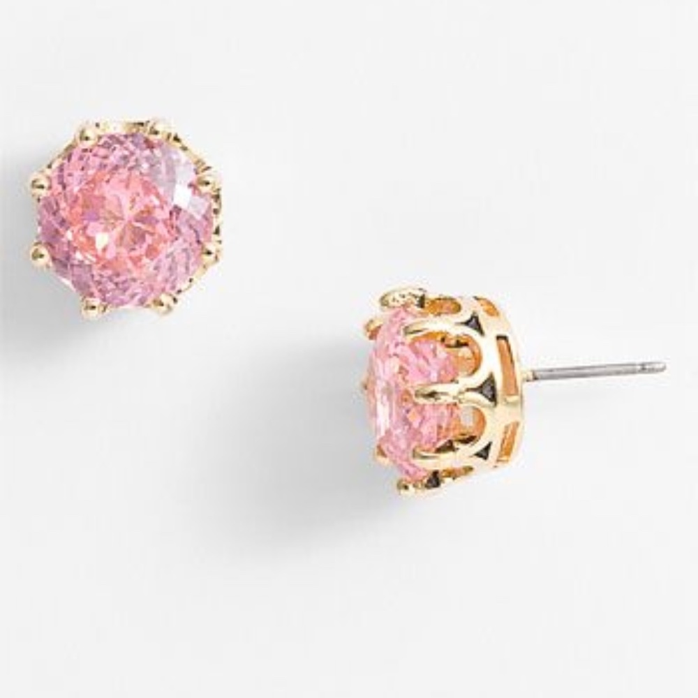 Vintage Y2K Pink Stud Earrings